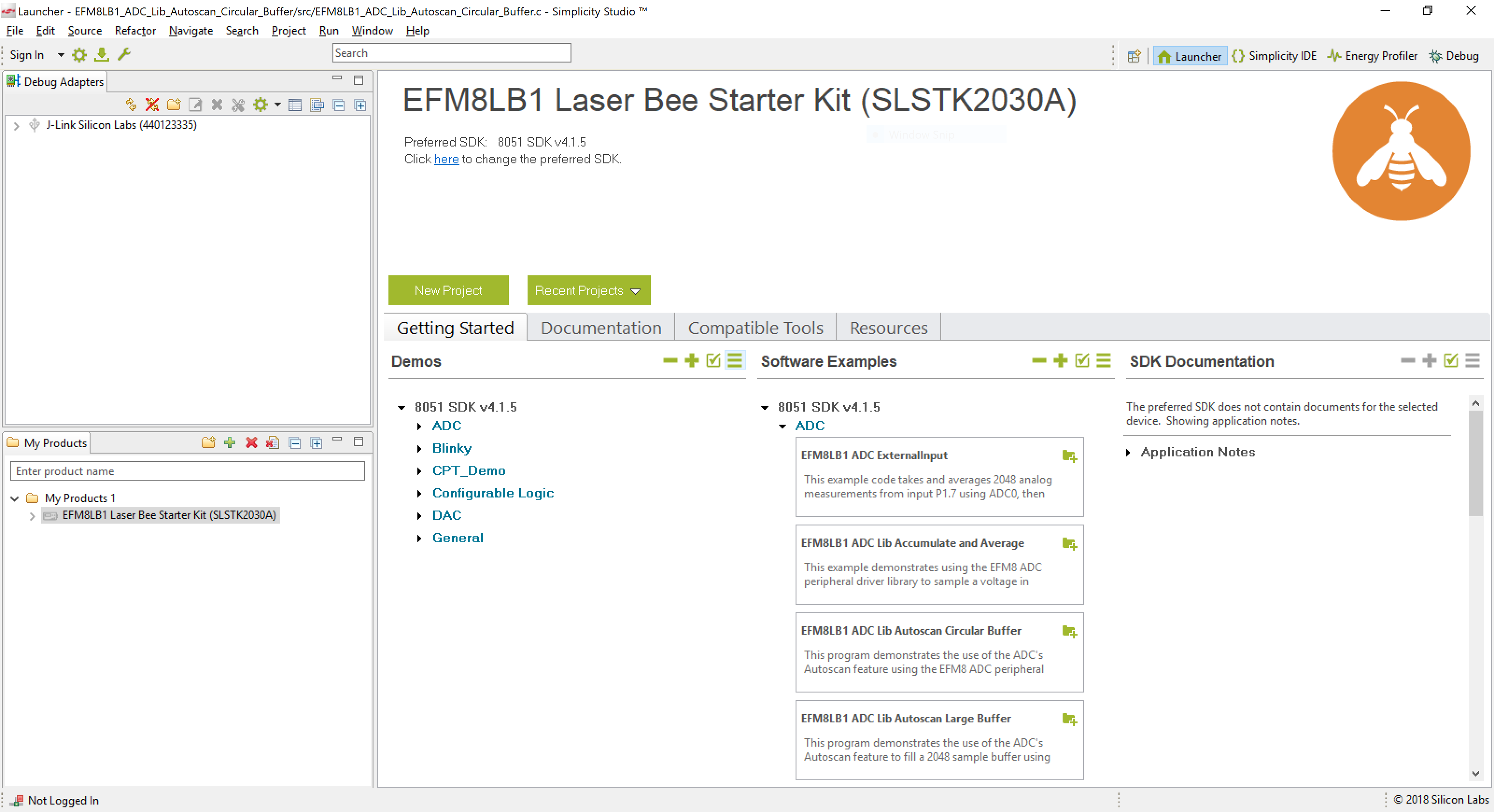 Launcher perspective