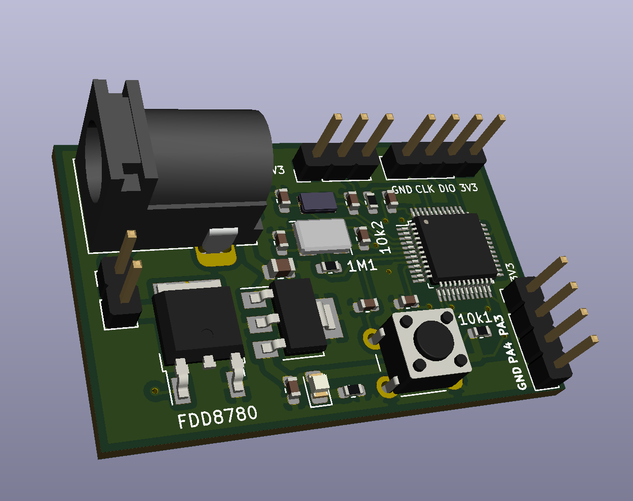 3D rendering in KiCad