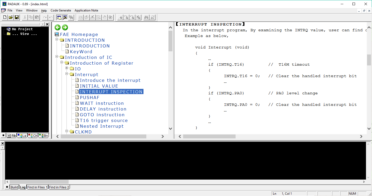 Application note - The closest thing to a handbook on miniC you will get
