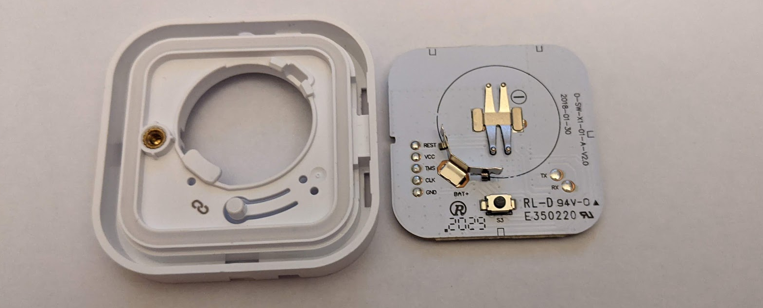 Removing the PCB from the case