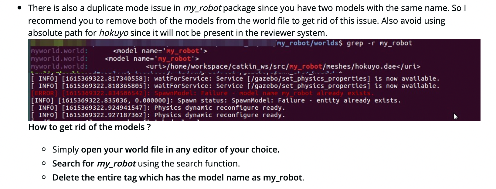 Helpful suggestions from the reviewer!