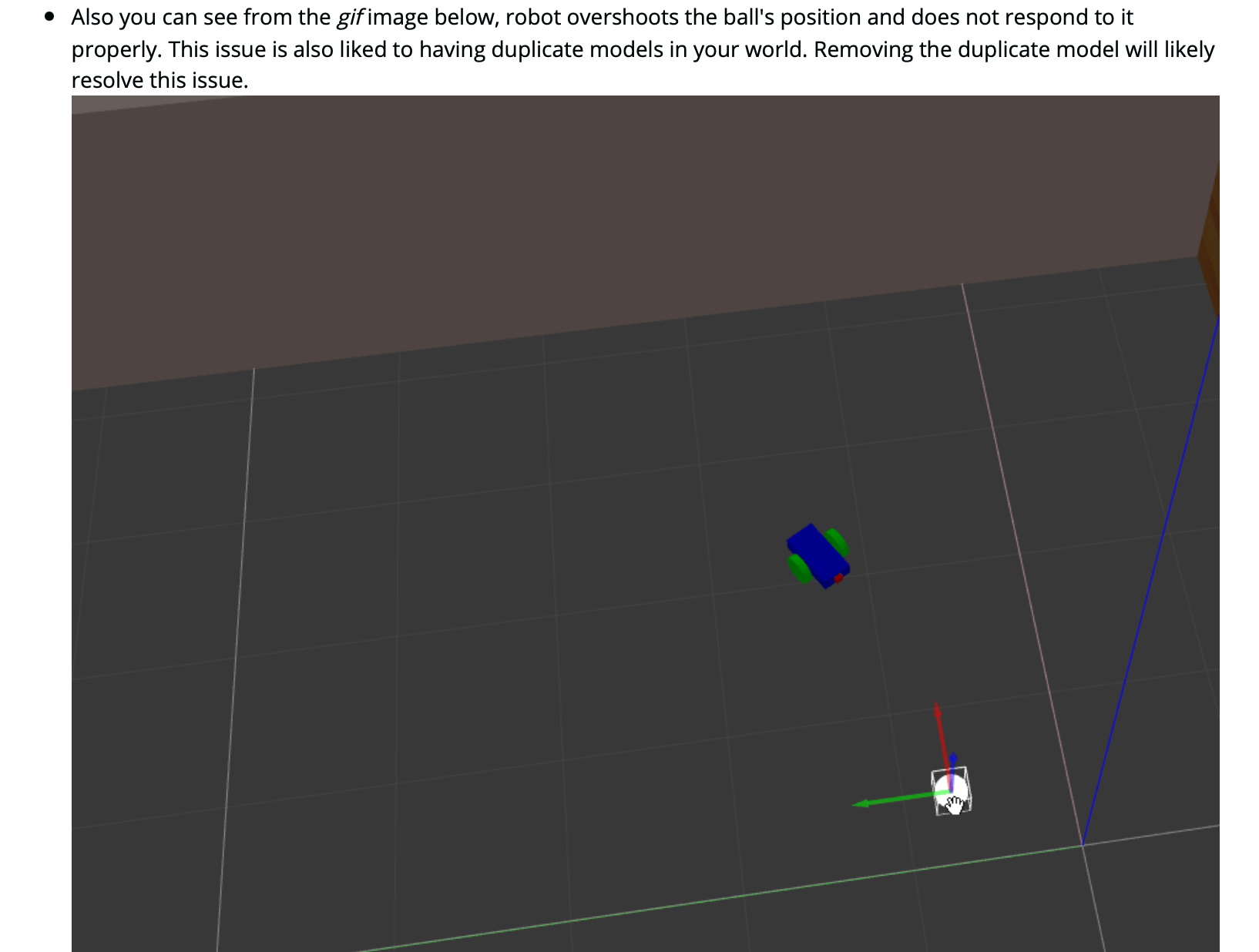 Even captured GIFs to show the problem