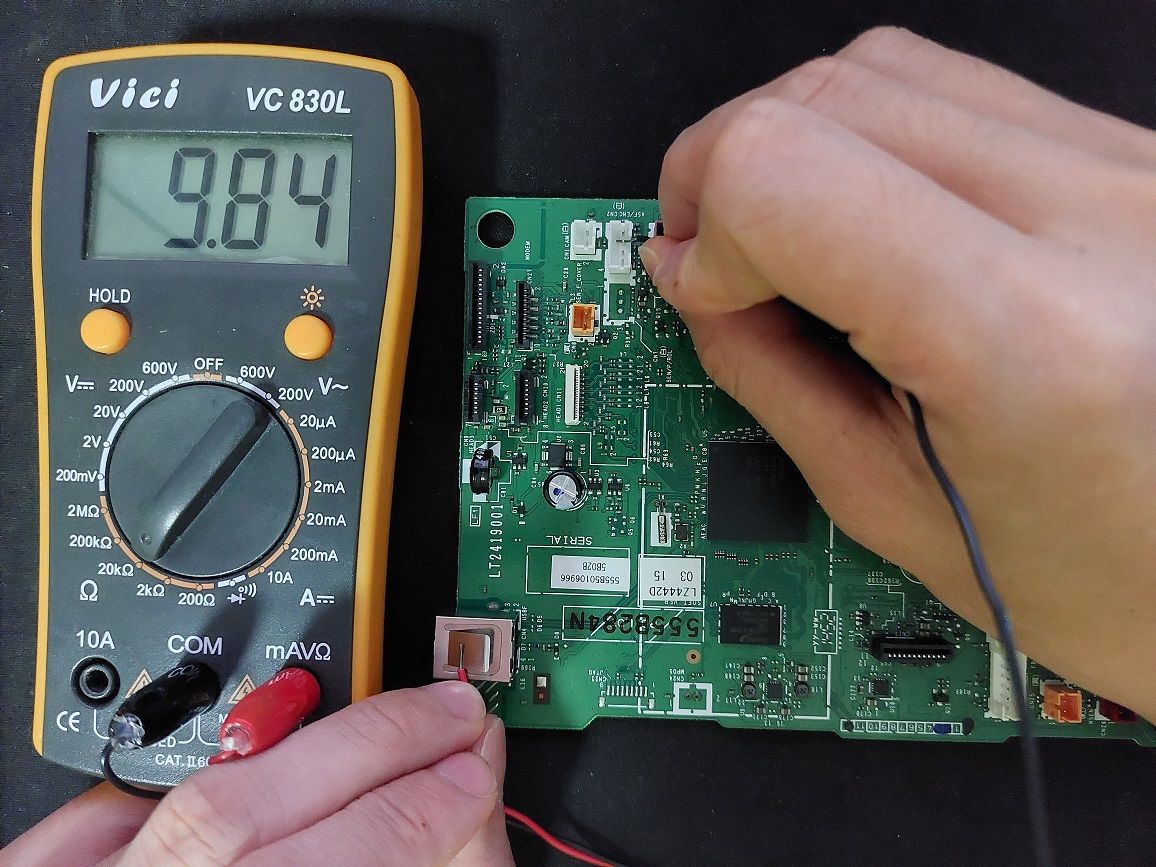 The pin second from top was different