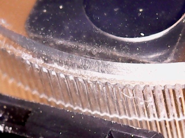 Close up of the plastic cap